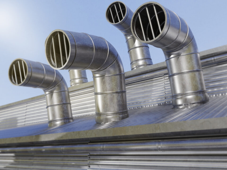 Sistema de ventilación industrial para la mejora del ambiente laboral